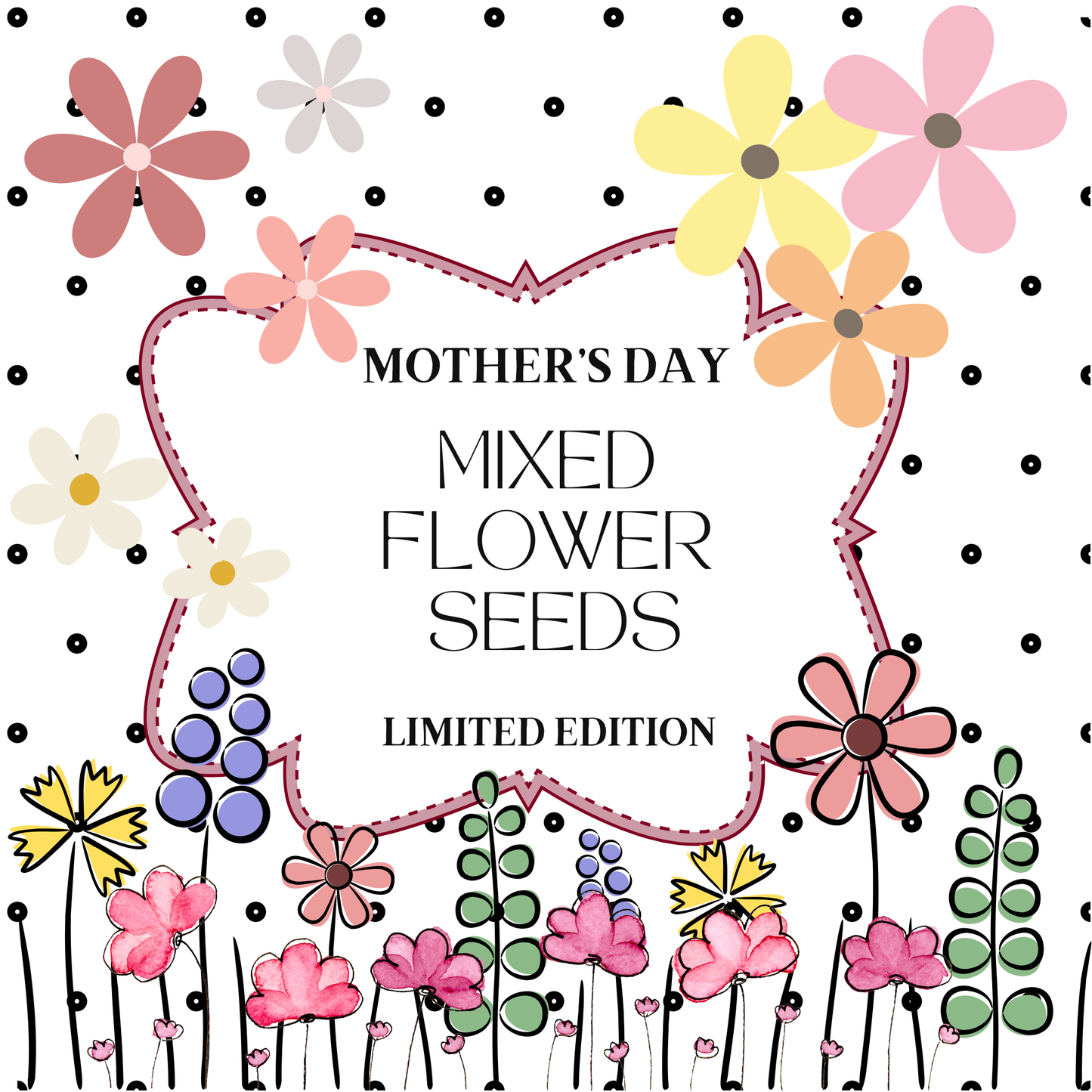 Limited Edition Mother's Day Mixed Flower Seeds