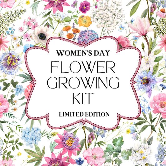 Limited Edition Women's Day Flower Growing Kit