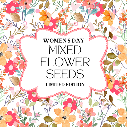 Limited Edition Women's Day Mixed Flower Seeds