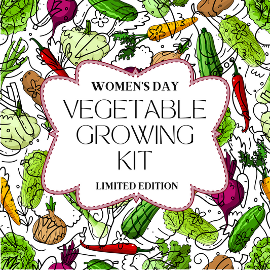 Limited Edition Women's Day Vegetable Seed Growing Kit