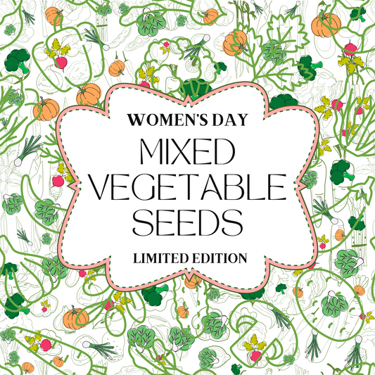 Limited Edition Women's Day Vegetable Growing Kit