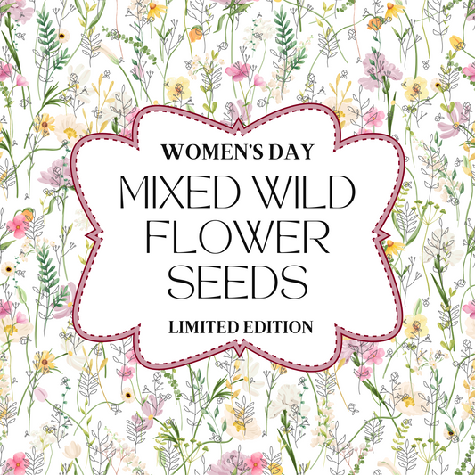 Limited Edition Women's Day Wild Flower Seeds